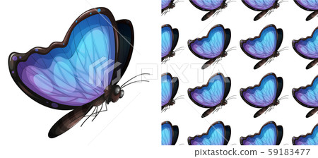 Seamless and isolated animal pattern cartoon Seamless and isolated animal pattern cartoon 59183477