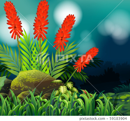 Background scene with nature theme 59183904
