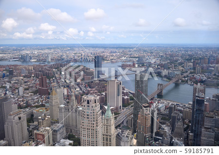 Superb view from One World Trade Center Superb view from One World Trade Center 59185791