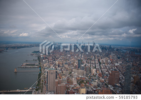 Superb view from One World Trade Center Superb view from One World Trade Center 59185793