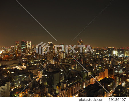 Tokyo night view ③ 59186407
