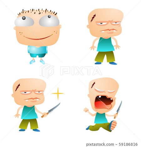 Gradient Comic Characters 59186816