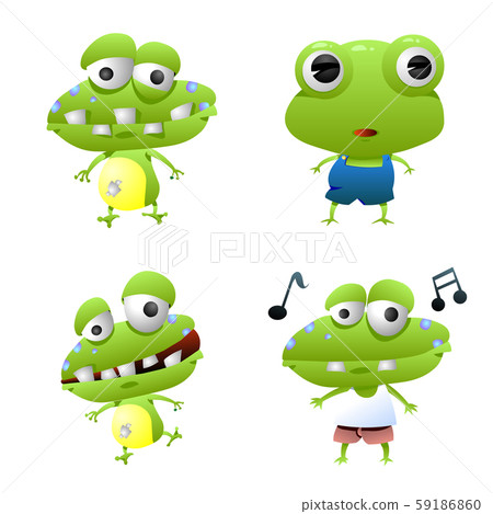Gradient Comic Characters Gradient Comic Characters 59186860
