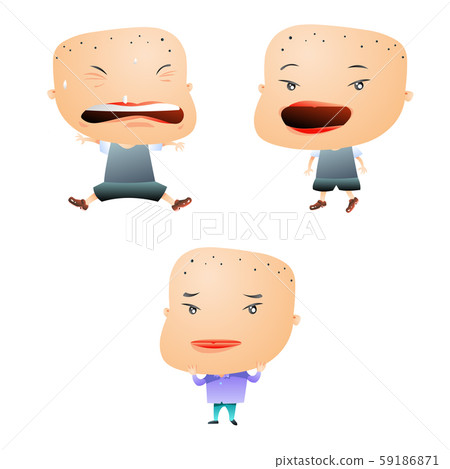 Gradient Comic Characters 59186871