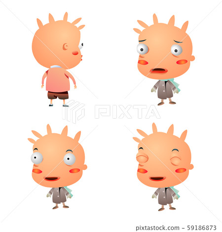 Gradient Comic Characters 59186873