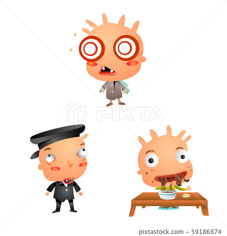 Gradient Comic Characters 59186874