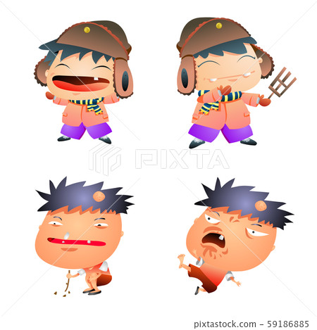 Gradient Comic Characters 59186885