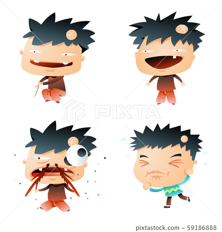 漸變漫畫人物 59186888