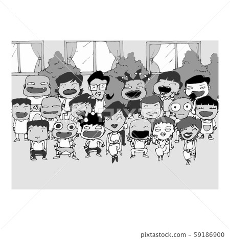 Gradient Comic Characters Gradient Comic Characters 59186900