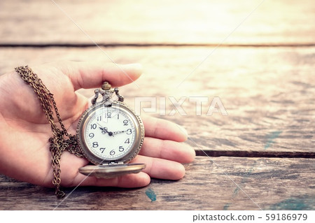 Still life with retro watch on is wooden Still life with retro watch on is wooden 59186979