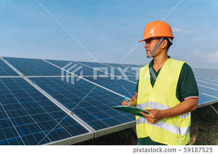 Inspector engineering concept; Engineer inspect 59187525