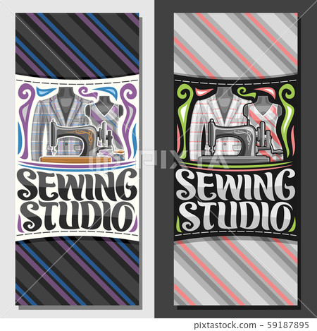 Vector banners for Sewing Studio Vector banners for Sewing Studio 59187895