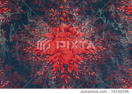 Abstract flower seamless pattern background Abstract flower seamless pattern background 59188596