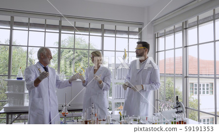 Scientist work with science equipment in laboratory. Scientific research concept. Scientist work with science equipment in laboratory. Scientific research concept. 59191353