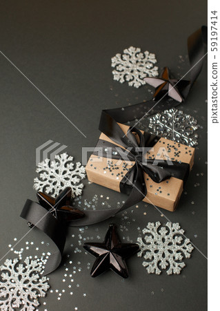 Christmas minimalistic and simple composition in Christmas minimalistic and simple composition in 59197414
