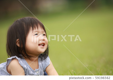 A girl with a smile A girl with a smile 59198382