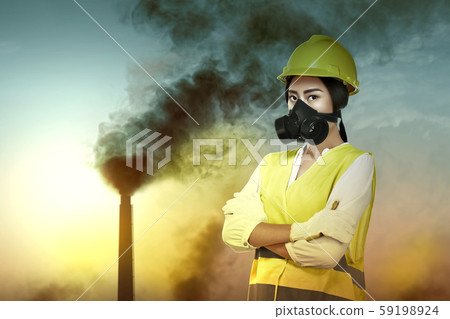 Asian construction engineer woman Asian construction engineer woman 59198924