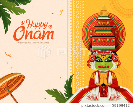 Happy Onam festival Happy Onam festival 59199412