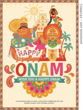 Happy Onam poster design Happy Onam poster design 59199451