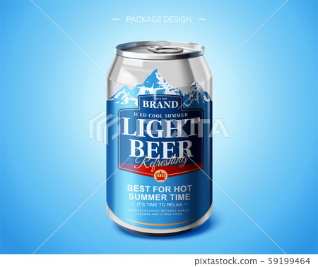 Light beer aluminium can Light beer aluminium can 59199464