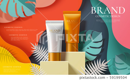 Cosmetic cream jar ads Cosmetic cream jar ads 59199504