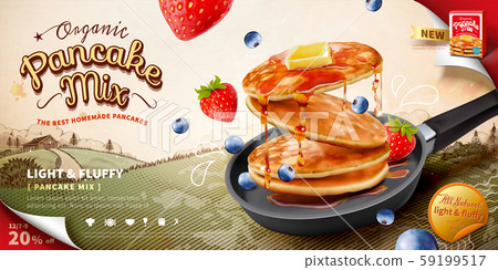 Pancake mix ads 59199517