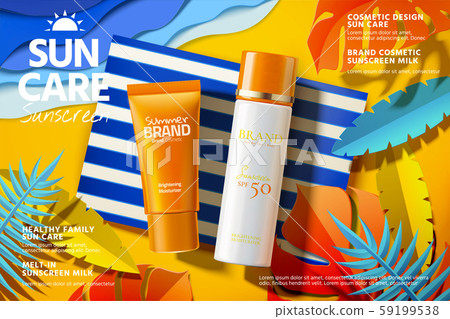 Sunscreen product ads 59199538