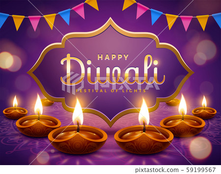 Happy diwali design 59199567