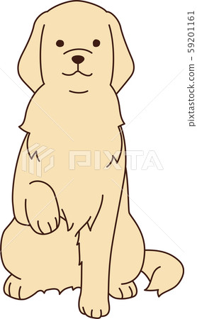 Golden Retriever (hand) 59201161