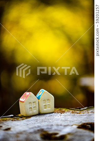 Small house autumn version Small house autumn version 59201257
