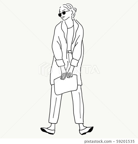 女孩圖線描 女孩圖線描 59201535