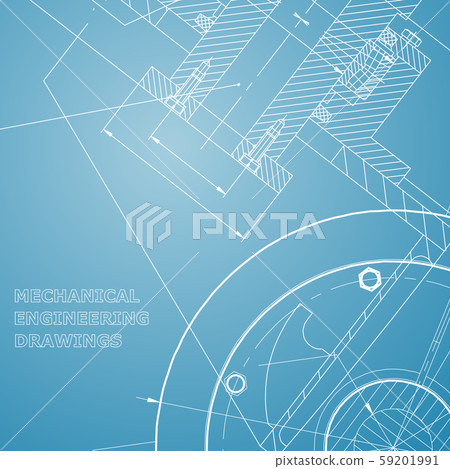 Backgrounds of engineering subjects. Technical... - Stock Illustration ...