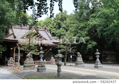 Sa玉縣加祖市Kisai的Tamashiki神社 Sa玉縣加祖市Kisai的Tamashiki神社 59202437