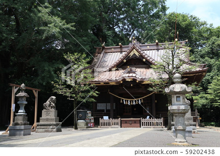 Sa玉縣加祖市Kisai的Tamashiki神社 Sa玉縣加祖市Kisai的Tamashiki神社 59202438
