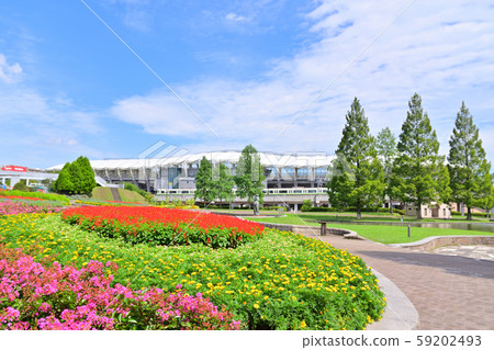 仙台市泉區七北公園的風景 照片素材 圖片 圖庫