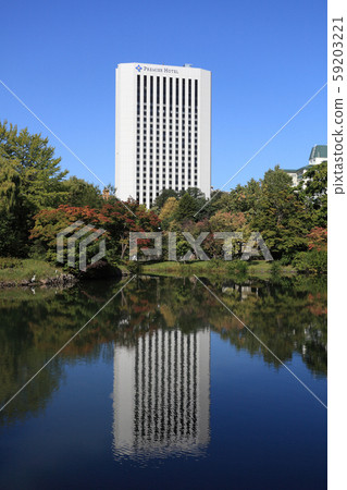 札幌中島公園在秋天 札幌中島公園在秋天 59203221
