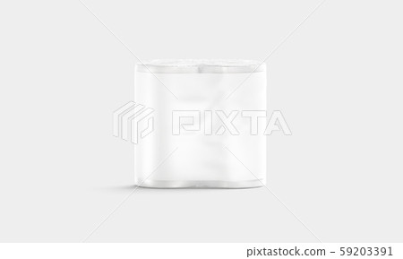 Download Blank White Paper Towel Pack With Label Mockup Stock Illustration 59203391 Pixta