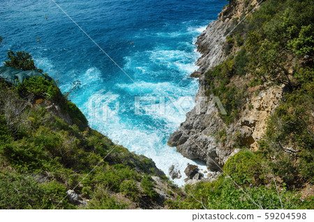 Travel in Italy. Amalfi coast with the sea 59204598