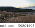 View of Mt. Fuji from Kirigamine Wetland plant community 59204908