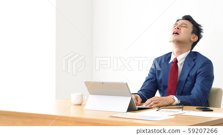 A disappointed businessman A disappointed businessman 59207266