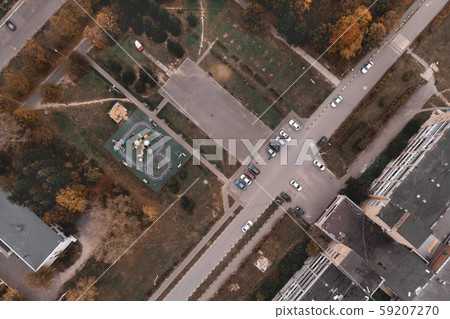 Courtyard of small village with stadium Courtyard of small village with stadium 59207270