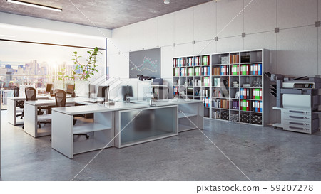 modern office interior, 59207278
