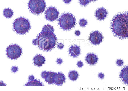 病毒的插圖（計算機圖形） 59207545