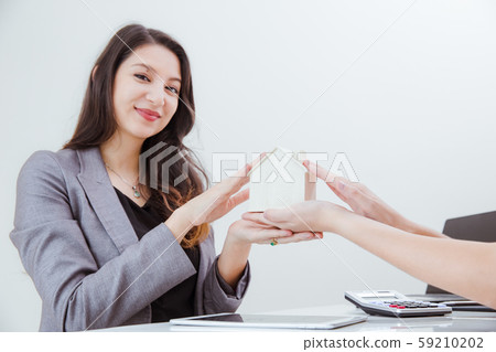 Home Agency give a new house to customer ready to move in 59210202