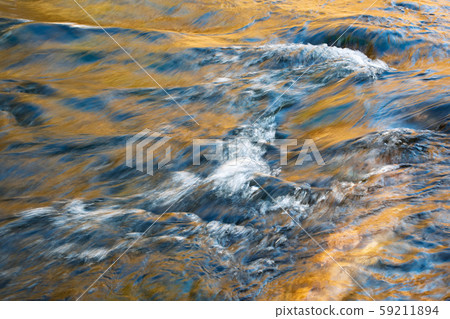 detail early evening autumn river detail early evening autumn river 59211894