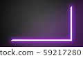 Digital neon glowing background with purple light 59217280