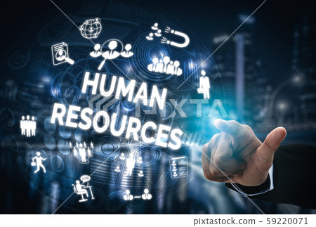 Human Resources and People Networking Concept Human Resources and People Networking Concept 59220071