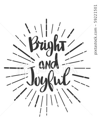 Christmas wishes lettering in doodle style jolly vector 59221501