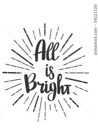 Christmas wishes lettering in doodle style jolly vector 59221520