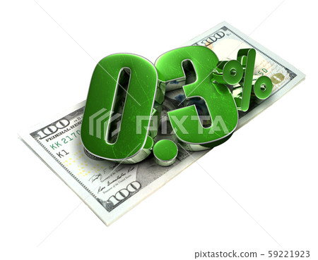 0.3 Percent 3d. 59221923